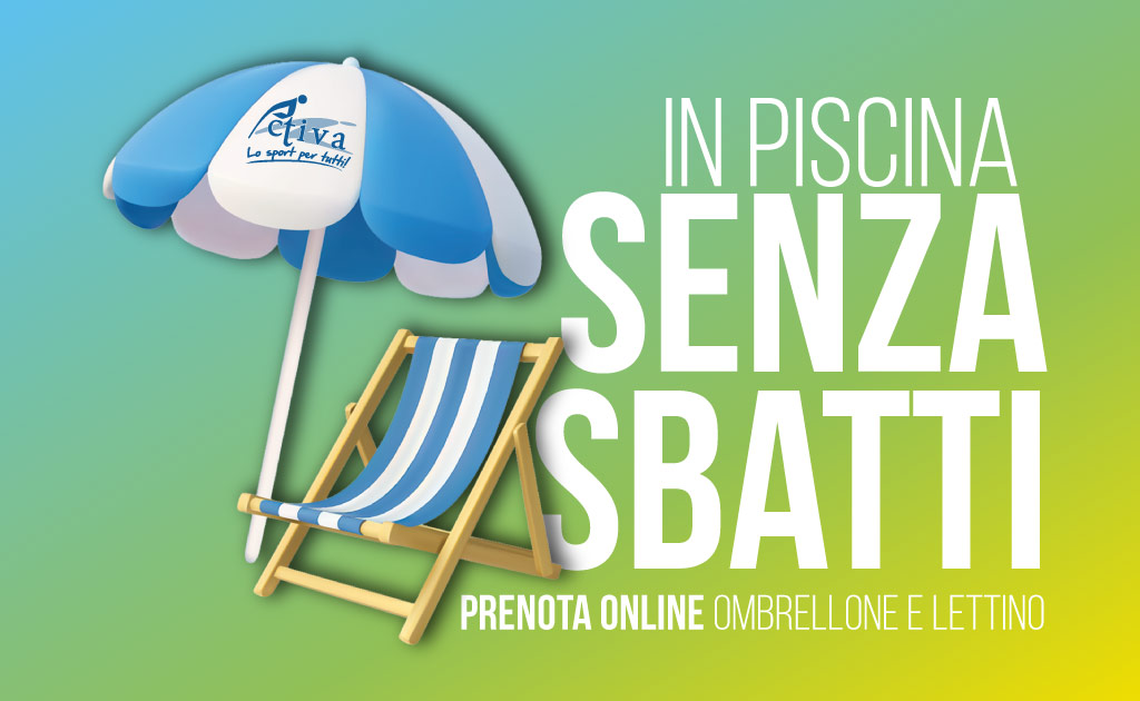 prenota ombrellone piscina activa